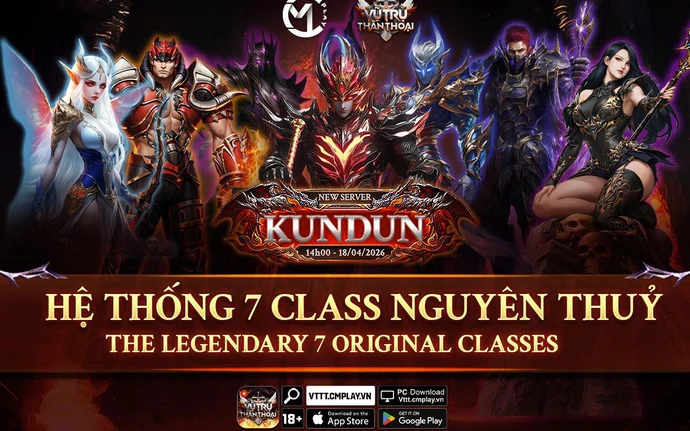 Vũ Trụ Thần Thoại – Huyền Thoại MMORPG Cày Cuốc Chính Thức Hồi Sinh Sau Hơn 20 Năm